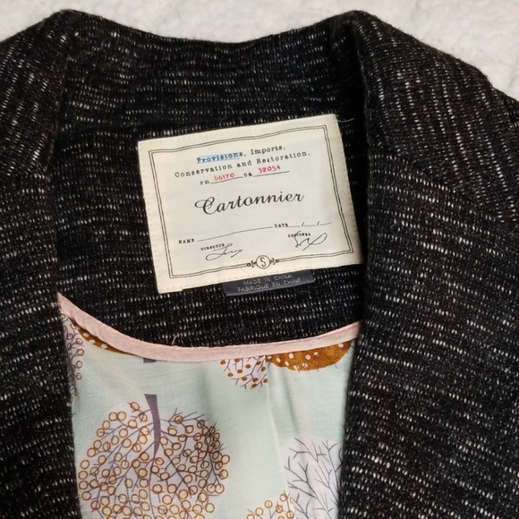 GORGEOUS ANTHROPOLOGY CARTONNIER JACKET - Picture 2 of 8